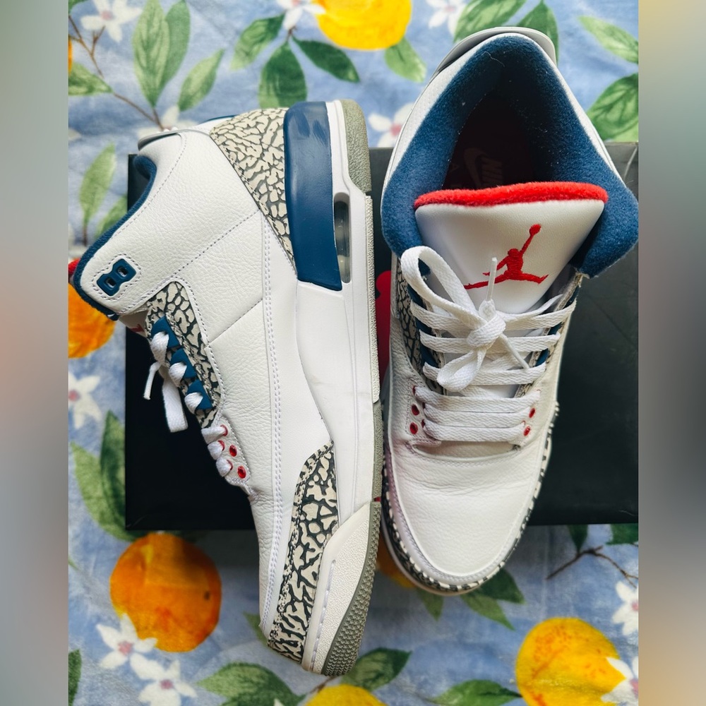 Air Jordan 3 Retro OG ‘True Blue’ 2016 Classic Kicks Men’s